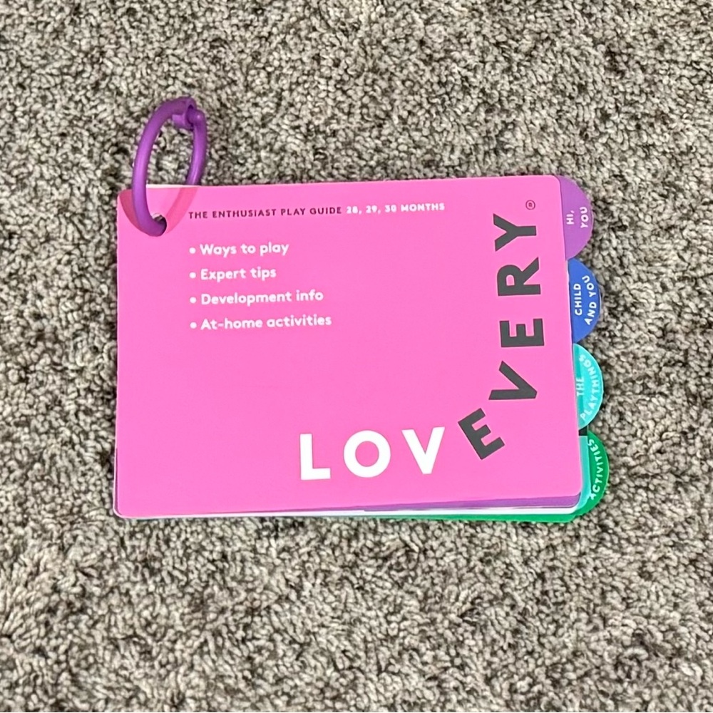 Lovevery Months 28, 29, 30 Play Guide